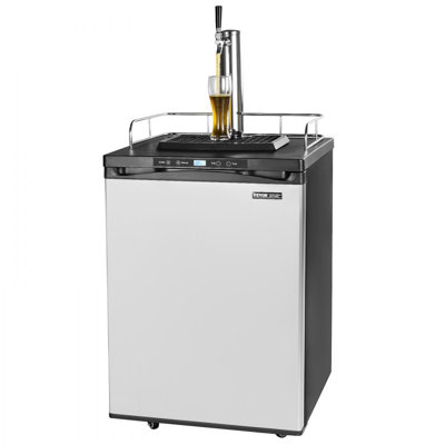Beer Kegerator Draft Beer Dispenser Full Size Keg Refrigerator Single Tap