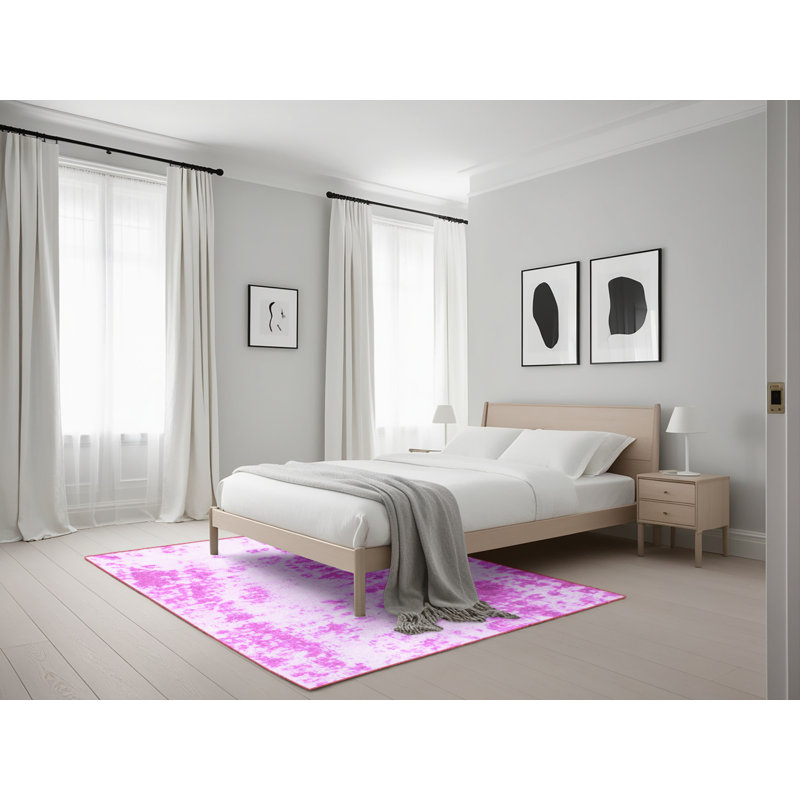 Tapis mauve Helio, Rectangle 5 pi x 7 pi