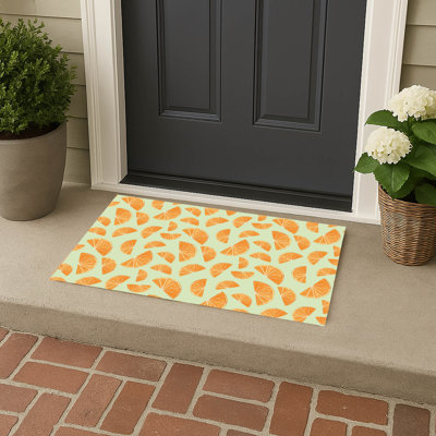 Summer Oranges Outdoor Doormat