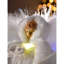 25cm Fabric Lighted Tree Topper