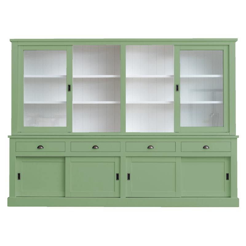 Butler Display Cabinet, Pale  Green 