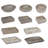 VidaXL Sink 15.7"x15.7"x3.9" Marble-92930578