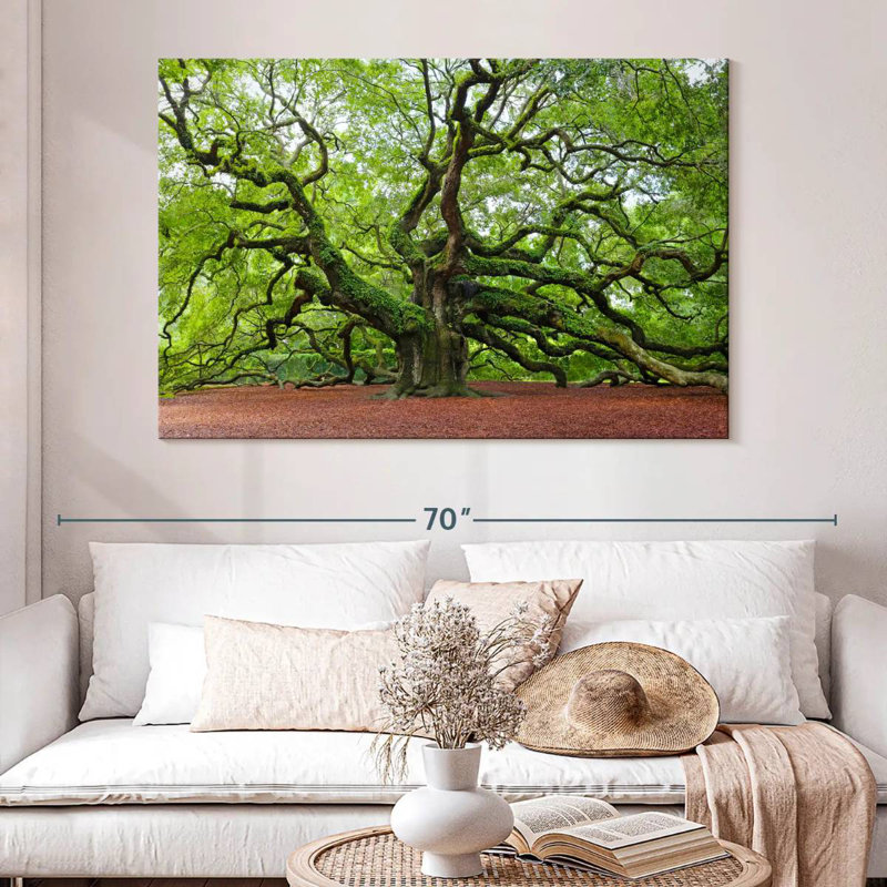 Harnek Lush Oak Tree, 34" H x 51" W
