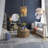 Manufactured Wood Frame Vertical Round Mirror