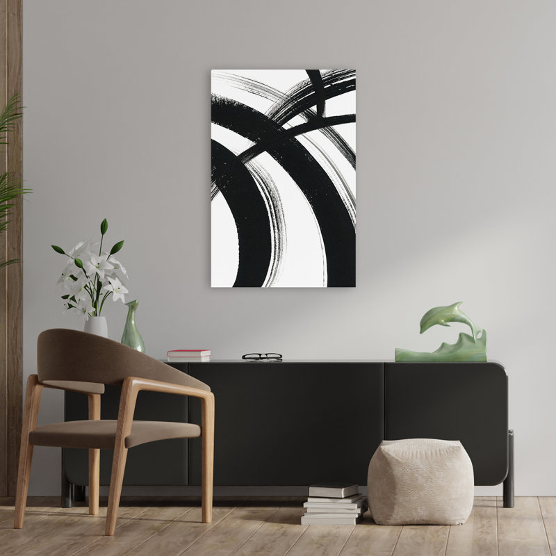 Moderne et contemporain et moderne, H 36 po x l 24 po