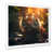 White Single Picture Framed