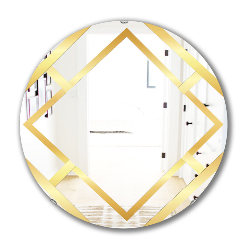 Miroir d'appoint Capital Essential Glam, H 23,6 po x l 23,6 po