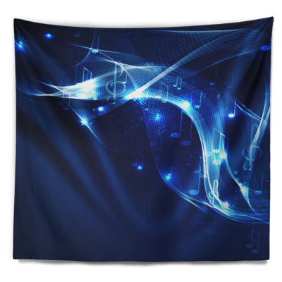 Abstract Polyester Tapestry