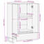 2 - Door Standard Accent Cabinet-106210201