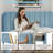 Upgraded Velvet Upholstered Platform Bed with Adjustable Headboard, Reinforced & Quiet Design, No Box Spring Needed, Sturdy Wood Slat Support, Easy Assembly-1125427799-1115971809