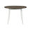 42 " Extendable Mango Round Solid Wood Top with Solid Wood Base Dining Table