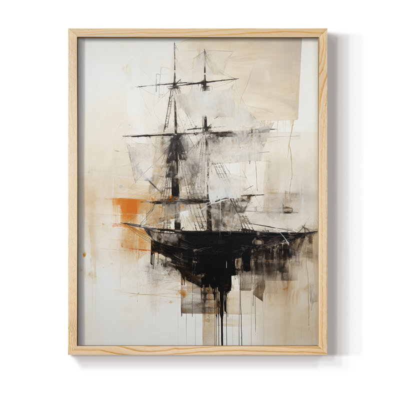 «NAUTICAL Series CECLxxIV», H 11 po x l 9 po