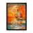 Impression noire sur toile encadrée sélectionné