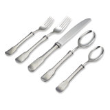 Olivia 5 Piece 18/10 Stainless Steel Flatware Set, Service for 1