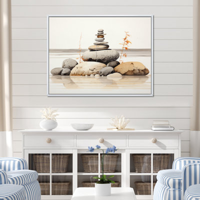 " Beach Photo Harmonious Balance V "