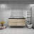 Smariti 60" Wall-Mounted Double Bathroom Vanity Set-1193115142