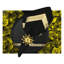 Gold Leaves Black Lacquer Placemat