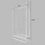 Portant à vêtements robuste en métal avec tablettes doubles, portable et durable pour un rangement organisé-1107730279