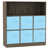 Anthracite/Light Blue