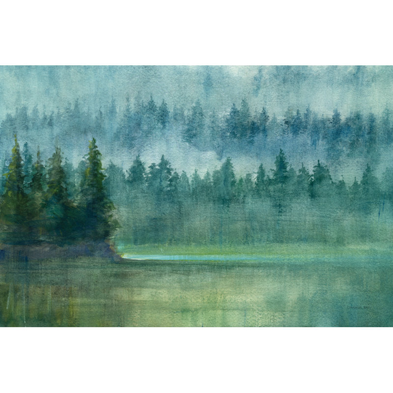 Around The Point by Danhui Nai - Wrapped Canvas Painting, 30cm H x 46cm W x 3.8cm D