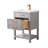 Vicini 24'' Single Vanity with Ceramic Top-94088325