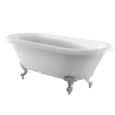 67'' x 29.12'' Freestanding Soaking Acrylic Bathtub