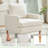 Clancy Armchair With Solid Wood Legs-111700367