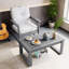 Chaise de patio avec coussin-1459598159