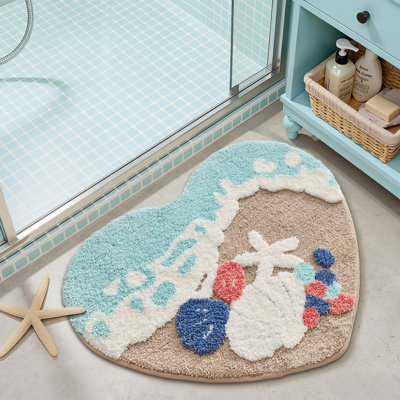 Tapis pour salle de bain Beach