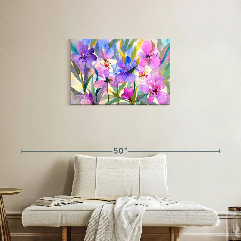 Harnek Iris Fields, 20" H x 30" W