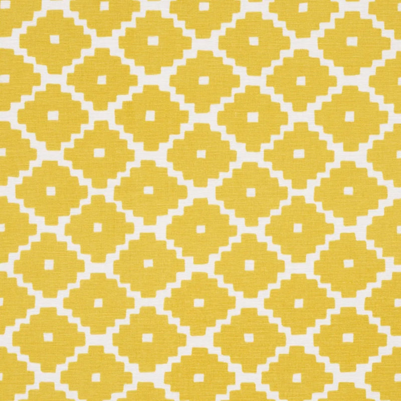 Tissu ziggourat, Jaune