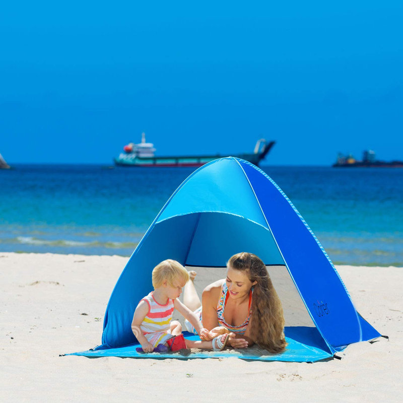 Tente de plage Icorer Pop Up, Bleu royal