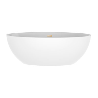Sophia Freestanding Soaking Acrylic Bathtub