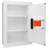 0.52 CUBIC FT WHITE BIOMETRIC WALL SAFE