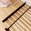 Lit plateforme en bois avec lit gigogne, tête de lit et pied de lit-634578134