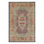 Vintage Distressed Rug, Elegant European-Style Floral Medallion - Rug & Kilim