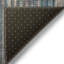 Tapis beige rectangulaire en chenille tissé à plat à la machine Hikari-1309346483