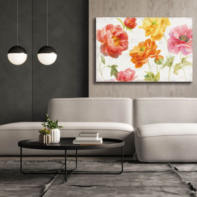«Full Bloom 1» par Danhui Nai, art mural sur toile