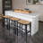 Willowbrook Solid Wood and Natural Woven Seagrass Rope Bar Stool-1572212168