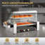 Winado Non Stick Hot Dog Roller & Panini Press with Glass Lid