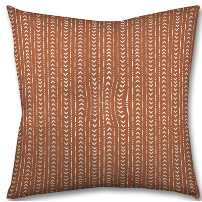 Coussin de plancher tribal en cuivre 