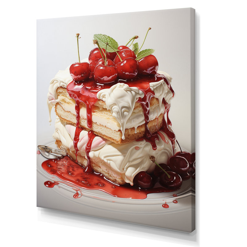 Gâteau au fromage rouge Avotost Luxury II, H 40 po x l 30 po x P 1,5 po, Toile tendue