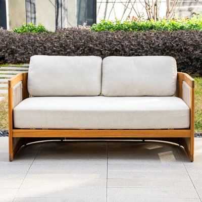 MIMO Outdoor Solid Wood & Rope Sofa