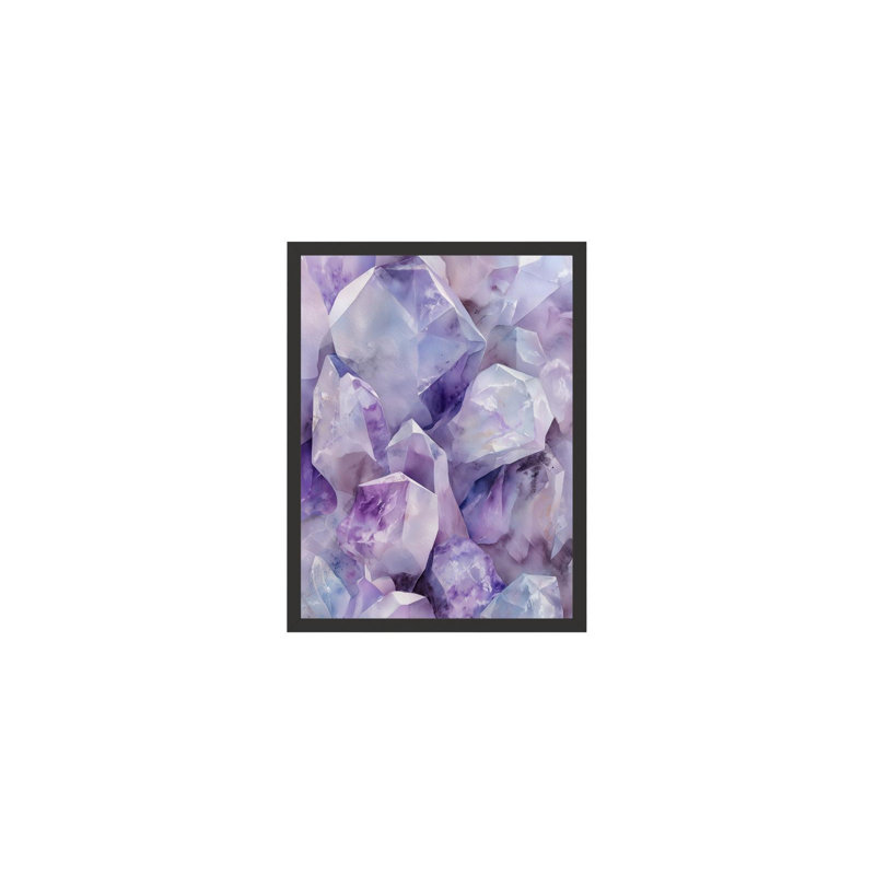 Amethyst Echo, 20" H x 26" W