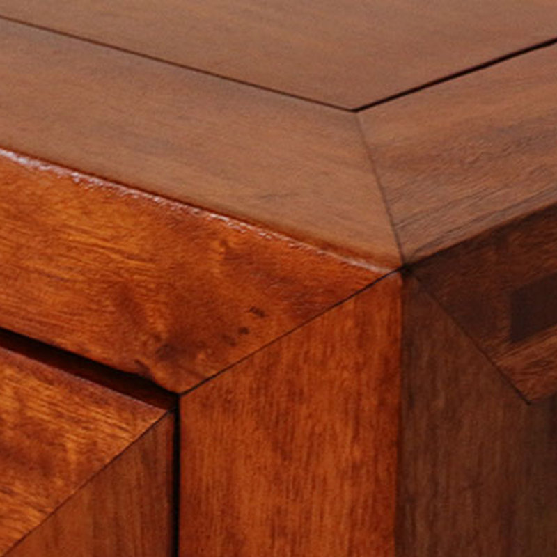 Solid Camphor Wood Entryway Cabinet