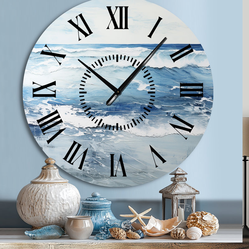 Horloge murale bord de mer, Grand