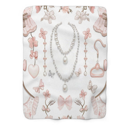 Charm rose - couverture de qualité supérieure 1 pièce
