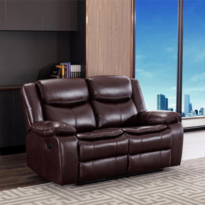 1+2+3-Piece Manual Recliner Loveseat Reclining Sofa Set