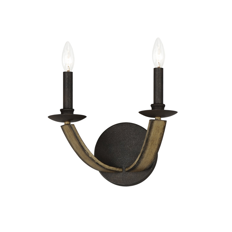 Breeahna Steel Candle Wall Light