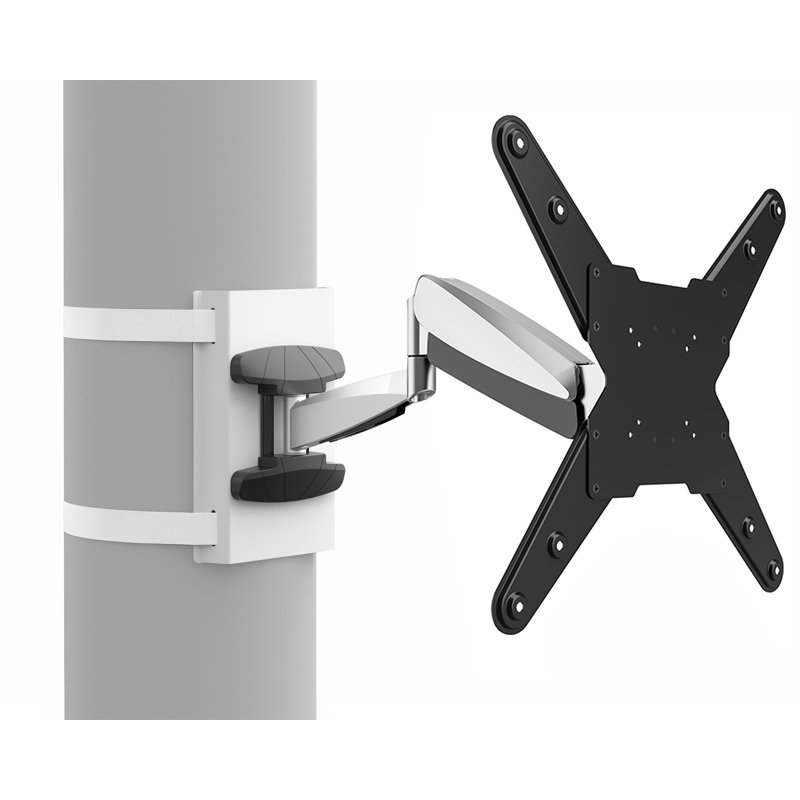 VIVO Height Adjustable Exposed Column Pneumatic Arm Mount for 40" to 70" Screens